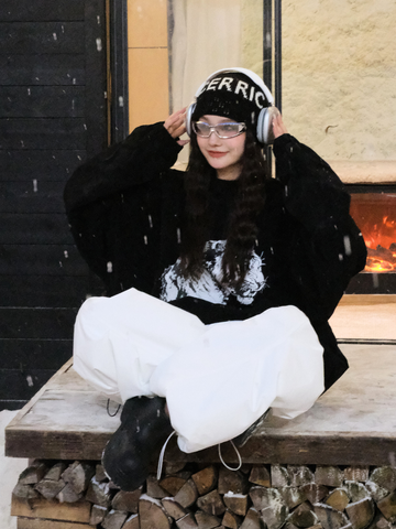 Hellystudio Leopard Pro Snow Pullover - Unisex