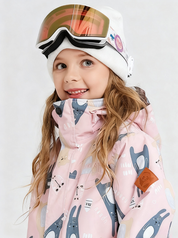 NANEND Kids OTG Ski Goggles