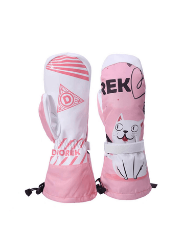 DOOREK Shaped Long Mittens