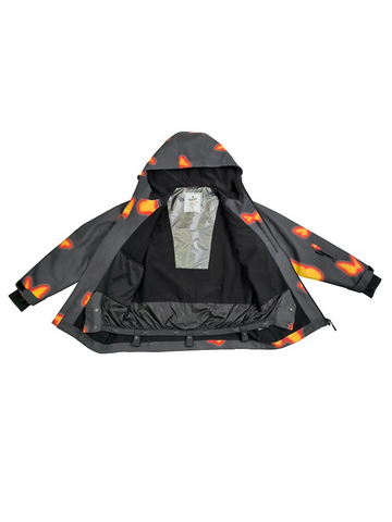 Molocoster Flame Butterfly Snow Jacket - Unisex