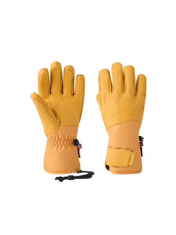 POMT P-Insulate Leather Ski Gloves