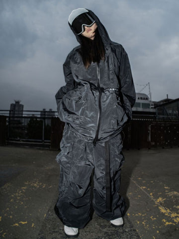 POMT CleanF Wrinkle Baggy Snow Jacket - Women's