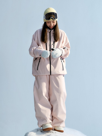 NANEND Pink 3L Winter Snow Suits - Women's