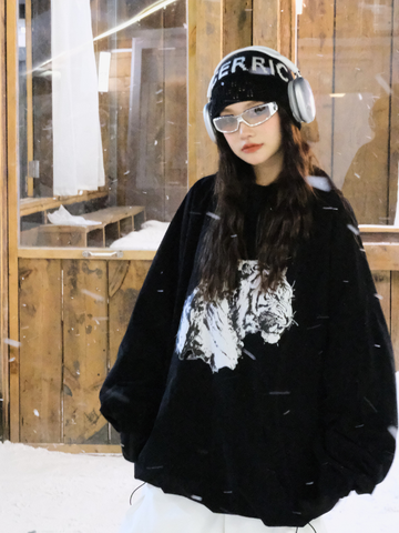 Hellystudio Leopard Pro Snow Pullover - Unisex