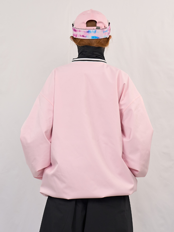 Doorek Baseball V-Neck Ski Pullover - Unisex