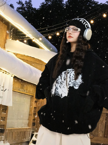 Hellystudio Leopard Pro Snow Pullover - Unisex