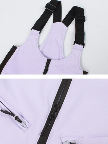 Gsou Snow Trendy Slim Fit Snow Bibs - Women's