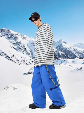 RenChill Classic Striped Ski Sweatshirt - Men's