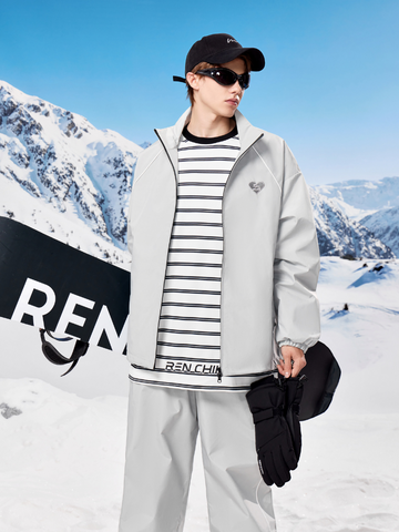 RenChill Classic Striped Ski Sweatshirt - Men's