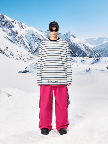 RenChill Classic Striped Ski Sweatshirt - Men's