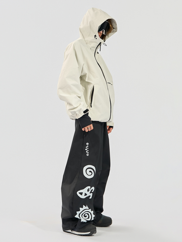 Doorek Totem Curved Baggy Snow Pants - Unisex