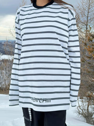 RenChill Classic Striped Ski Sweatshirt - Women's