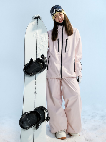 NANEND Pink 3L Winter Snow Suits - Women's