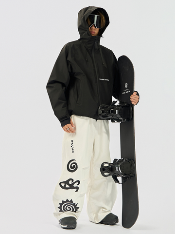 Doorek Totem Curved Baggy Snow Pants - Unisex