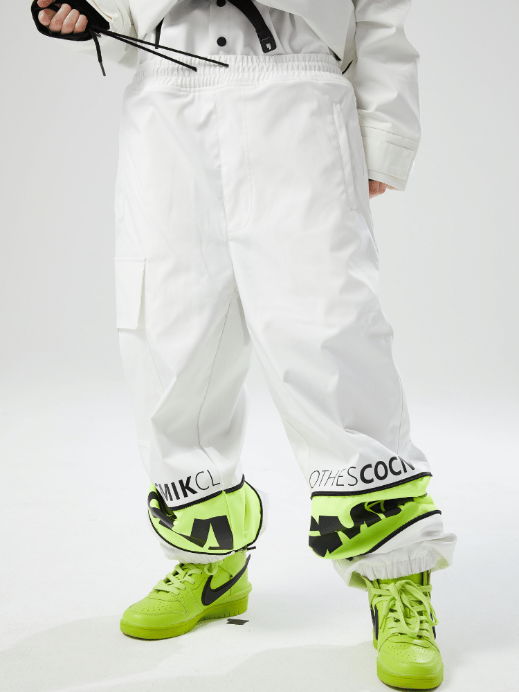 Tolasmik Baggy Style Cargo Snow Pants - Unisex