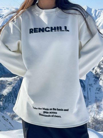 Renchill White Base Layer Sweatshirt - Women's