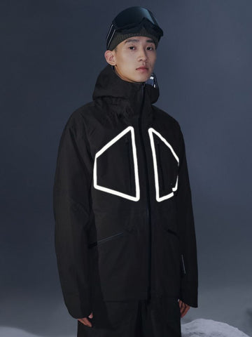 NIS SuperB Reflective Snow Tech Shell Jacket - Unisex