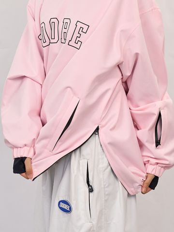 Doorek Baseball V-Neck Ski Pullover - Unisex