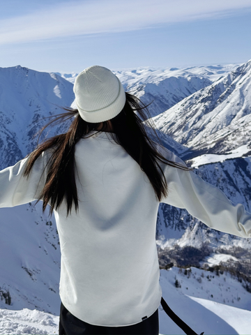 Renchill White Base Layer Sweatshirt - Women's