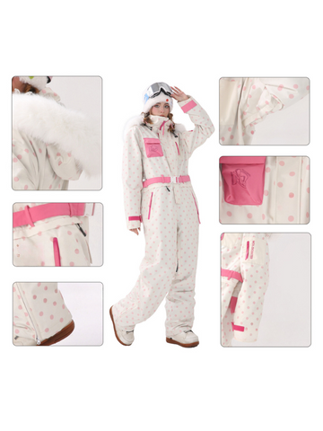 Molocoster Sweet Polka Dot Jumpsuit [Limited Region]