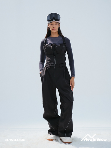 NIS Classic Slim Fit 3L Ski Bibs - Women's