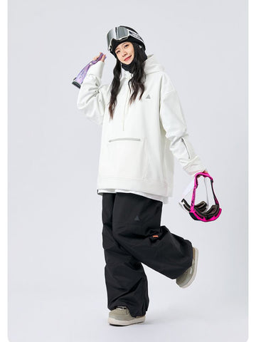 NANDN Chic Zip Pocket Hoodie - Women's