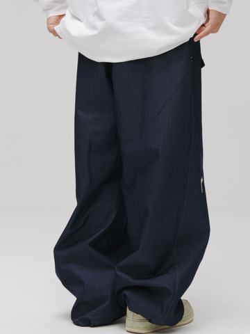 Winter Ticket Denim Steeze Baggy Ski Pants - Unisex