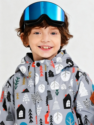 NANEND Kids OTG Ski Goggles