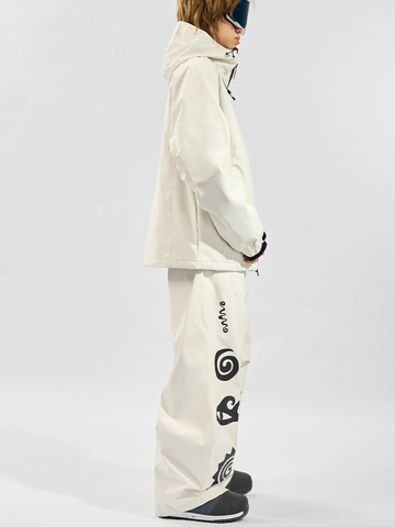 Doorek Totem Curved Baggy Snow Pants - Unisex