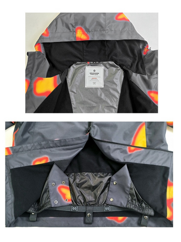 Molocoster Flame Butterfly Snow Jacket - Unisex