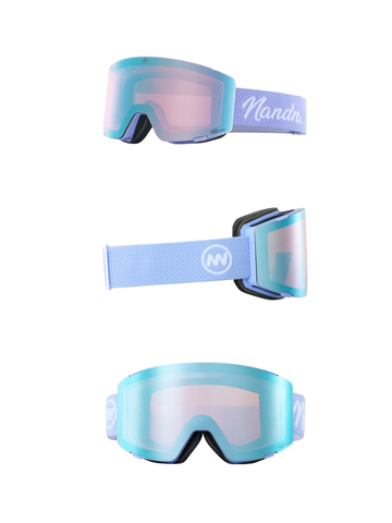 NANEND 3-Lens Magnetic Ski Goggles