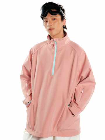 LITAN Half-Zip Fleece Snow Pullover - Men's