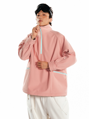 LITAN Half-Zip Fleece Snow Pullover - Men's