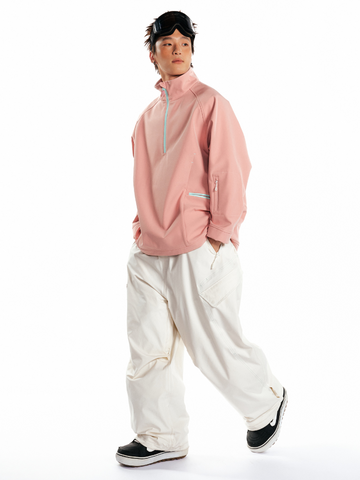 LITAN Half-Zip Fleece Snow Pullover - Men's