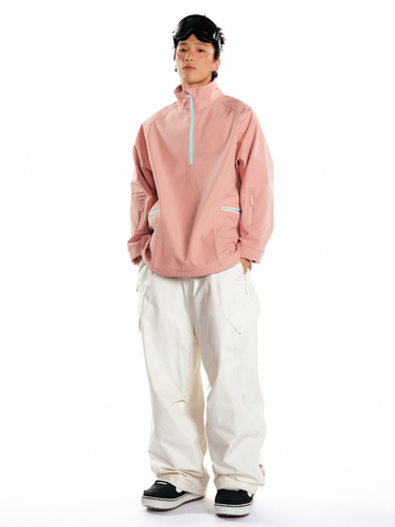 LITAN Half-Zip Fleece Snow Pullover - Men's