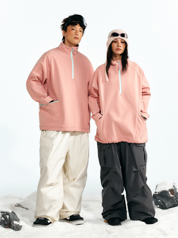 LITAN Half-Zip Fleece Snow Pullover - Men's