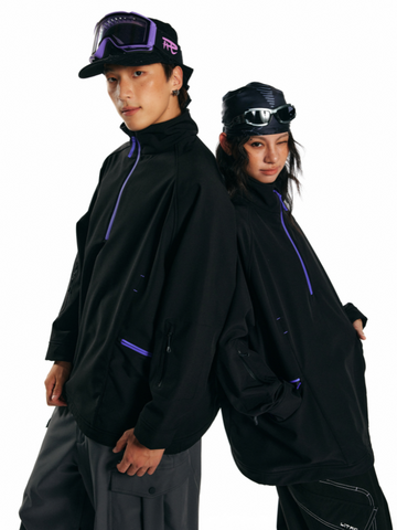 LITAN Half-Zip Fleece Snow Pullover - Men's