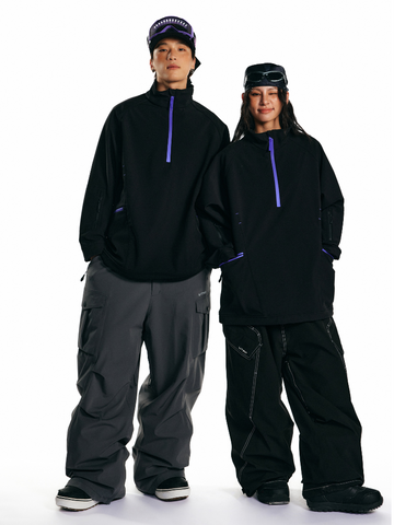 LITAN Half-Zip Fleece Snow Pullover - Men's