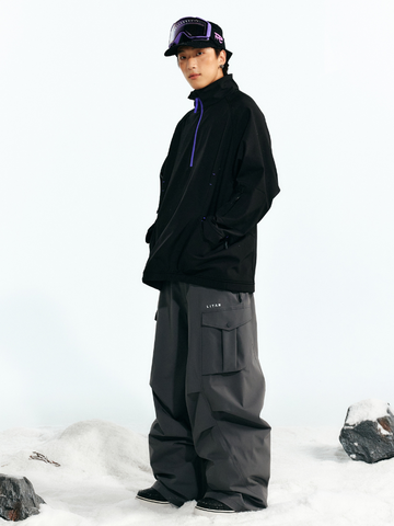 LITAN Half-Zip Fleece Snow Pullover - Women's