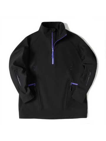 LITAN Half-Zip Fleece Snow Pullover - Men's