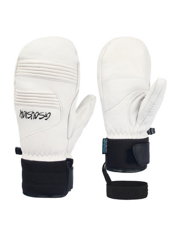 Gsou Snow Winter Leather Ski Mittens