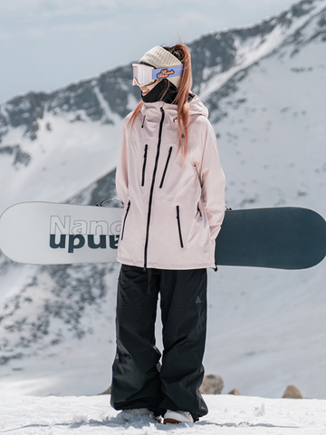 NANEND Pink 3L Winter Snow Suits - Women's