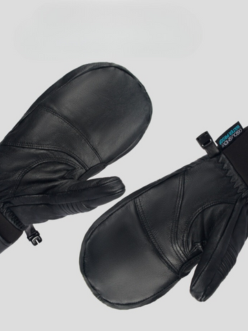 Gsou Snow Winter Leather Ski Mittens