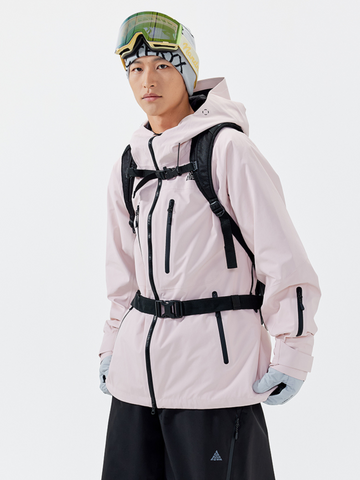 NANEND Pink 3L Winter Ski Jacket - Unisex