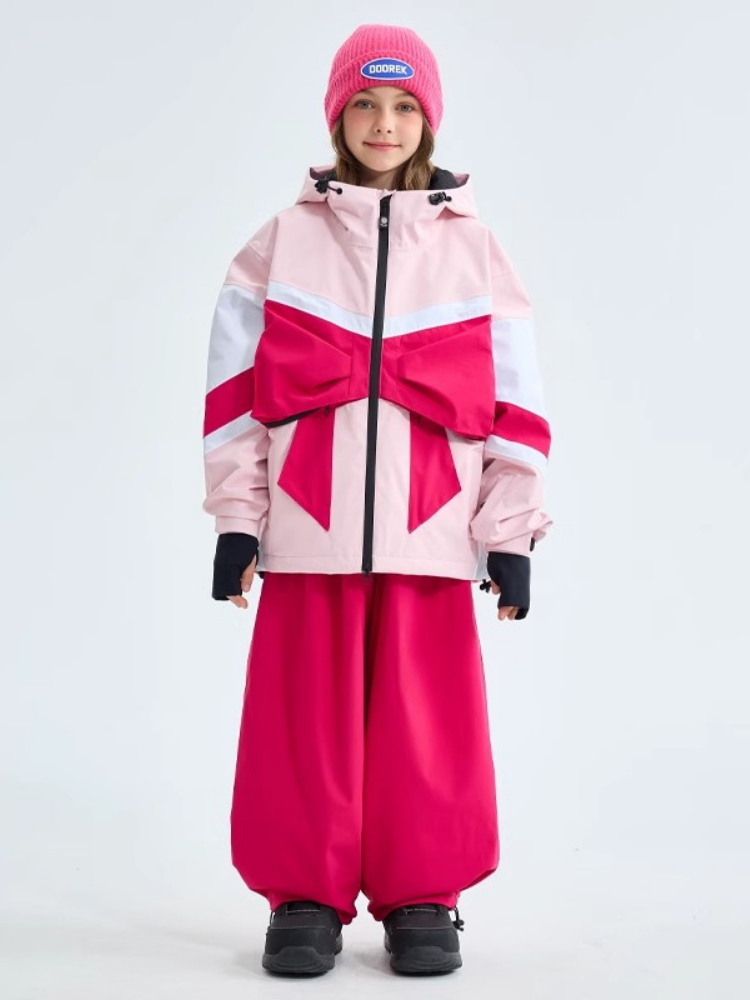 Doorek Kids Bow-Tie Bunny 3L Snowsuit Set