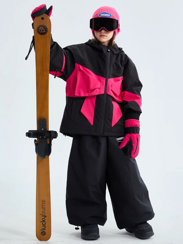 Doorek Kids Bow-Tie Bunny 3L Snowsuit Set