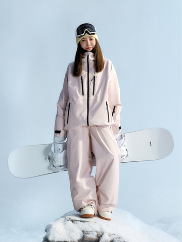 NANEND Pink 3L Winter Ski Jacket - Unisex