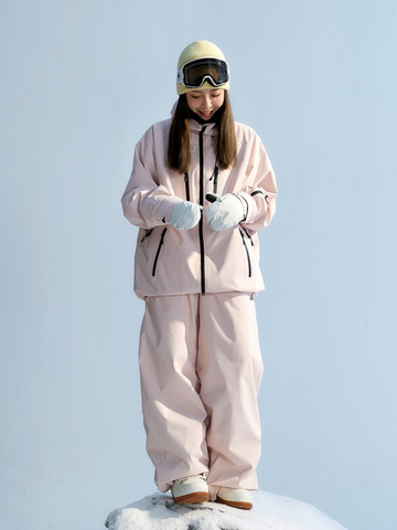 NANEND Pink 3L Winter Ski Jacket - Unisex