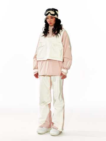 LITAN Vest Mountain Snowboard Pants - Unisex