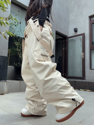 Molocoster Freestyle Fleece-Lined Ski Bibs - Unisex